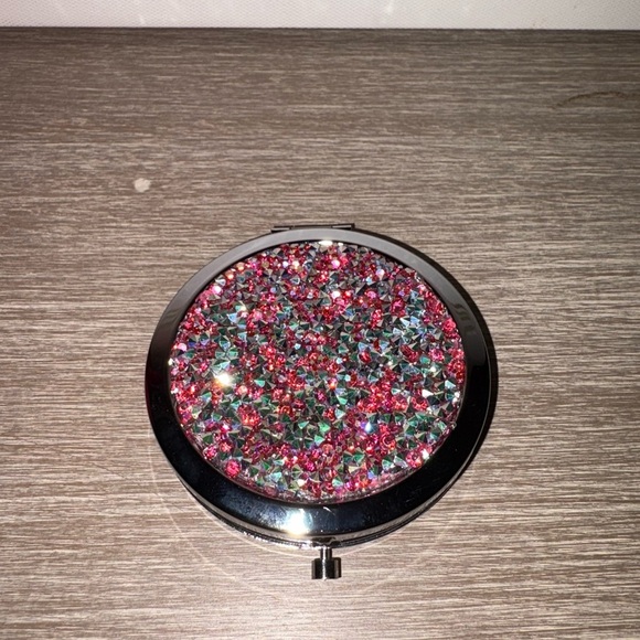 Miss Dior Cosmetic Bag with gift bag and pink sparkle Compact - Picture 2 of 4